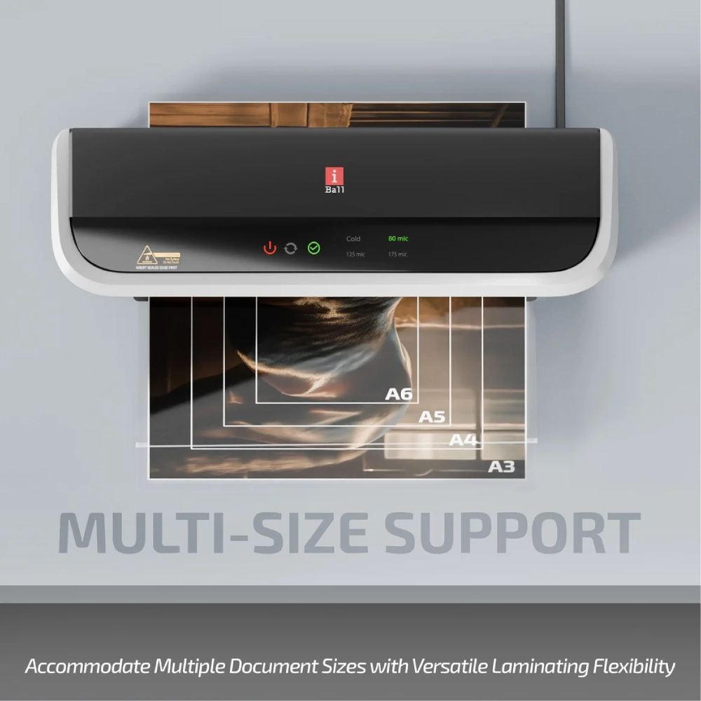iBall Thermal Laminator Machine (LAMINIX A32) view 4